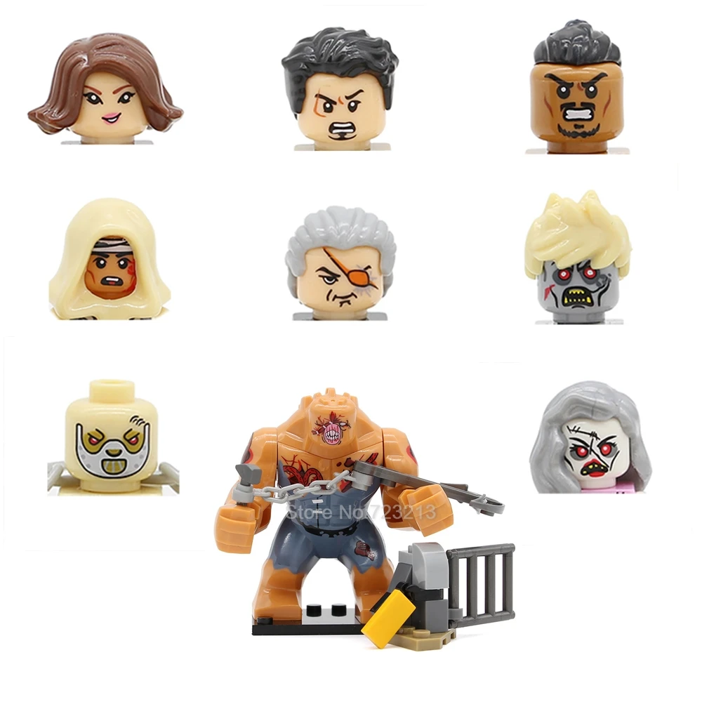 Одна распродажа набор с головой зомби армии ТВ Ходячие мертвецы спецназ военный