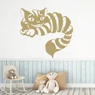 Креативные наклейки на стену с лисьим лицом и кошкой, украшение для дома с животными, аксессуары для украшения детской комнаты, наклейка на стену