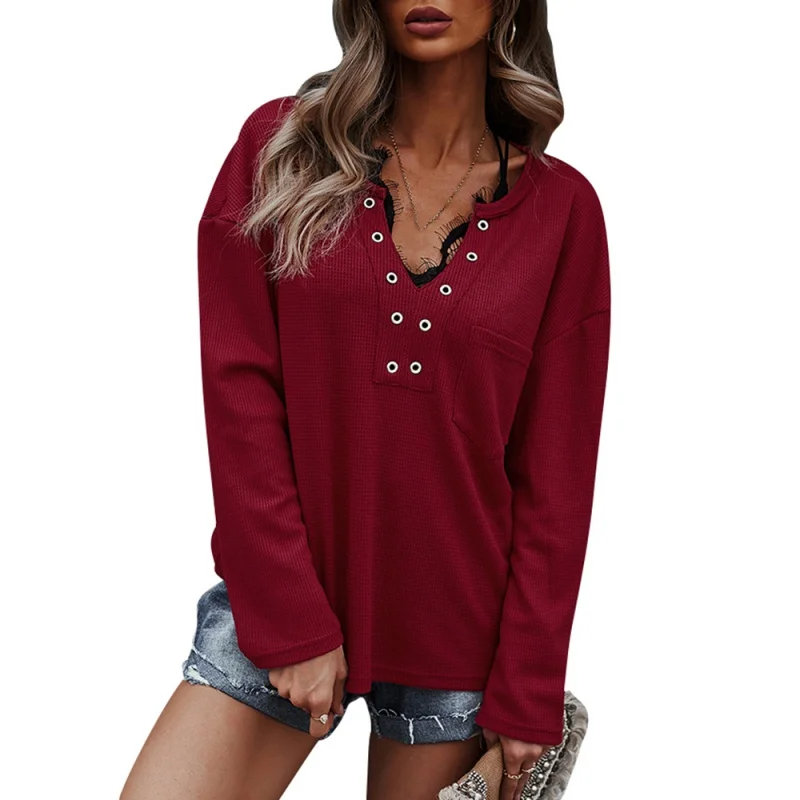 

Women Knit Sweater Solid Color Long Sleeve for Party Dating Vacation Daily Autumn Winter Clothes