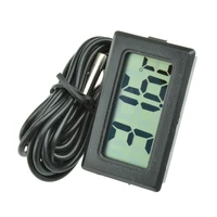 mini tpm 10 embedded digital thermometer lcd digital indoor temperature sensor humidity meter thermometer hygrometer gauge
