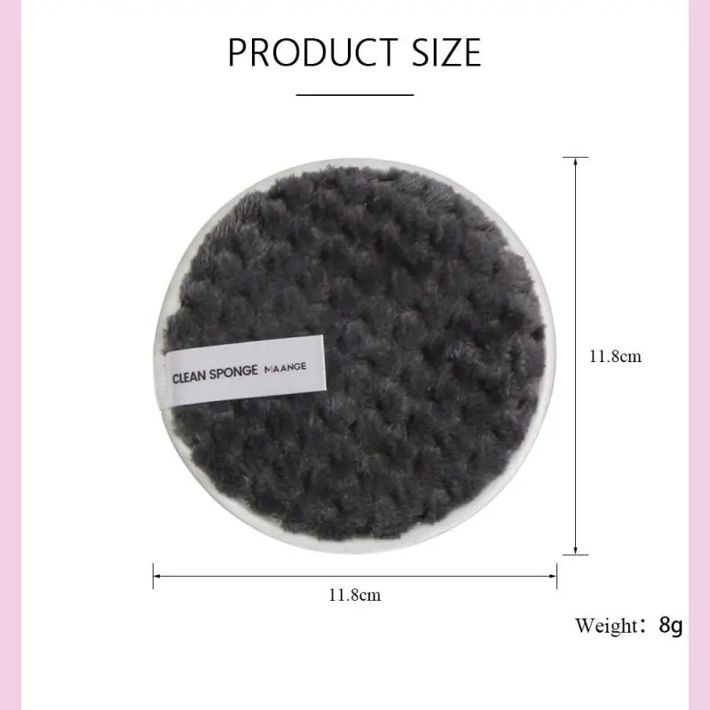 

MAANGE Soft Makeup Removal Sponge Maquillaje Flutter Face Washing Cotton Flapping Reusable Sponge Face Cleansing Sponge