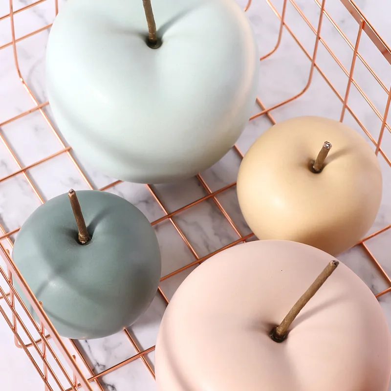Northern Europe Ceramics Apple Goods Of Furniture Decoration Luxuries Home Accessories Bedroom Decorative Ornaments | Дом и сад