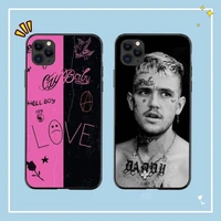 yndfcnb lil peep lil bo peep phone case for iphone 11 12 13 mini pro xs max 8 7 6 6s plus x 5s se 2020 xr cover