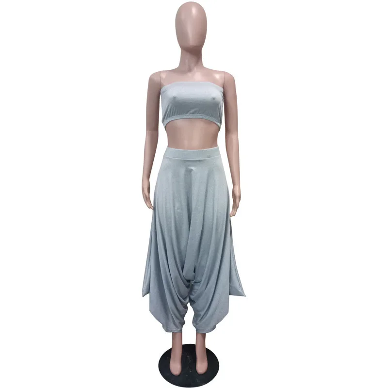 Однотонный летний женский тренировочный костюм размера плюс Club с открытой