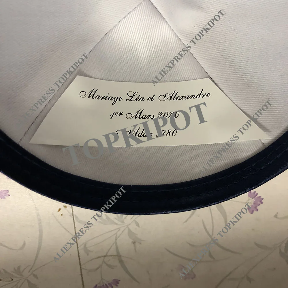 KIPPOT для свадьбы, BAR MITZVA, KIPPA, персонализированные KIPOT, KIPPAH