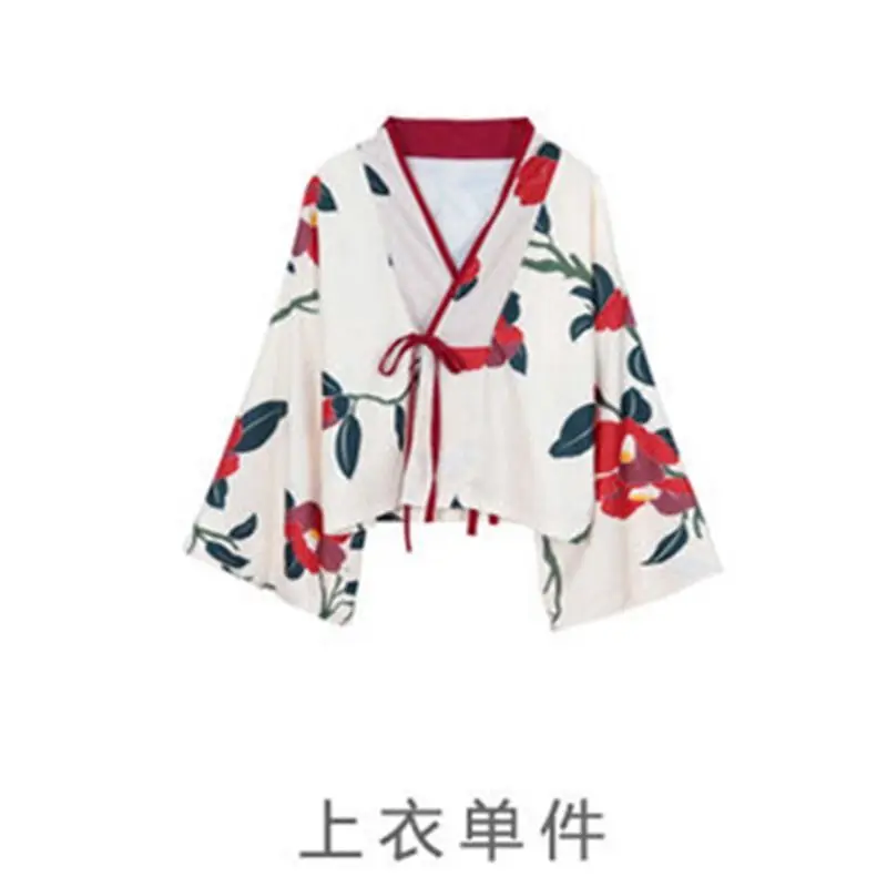 

Hanfu Women's Summer Dress Improvement Student Han Element Skirt Ancient Style Daily Chinese Style Costume Chuandai Yuyu Beauty