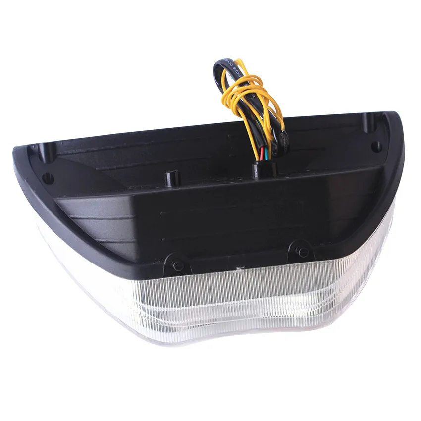 

LED Integrated Turn Signals Tail Light For Honda CBR600 F/F4 F4i 2004-2007 2005 2006 Clear