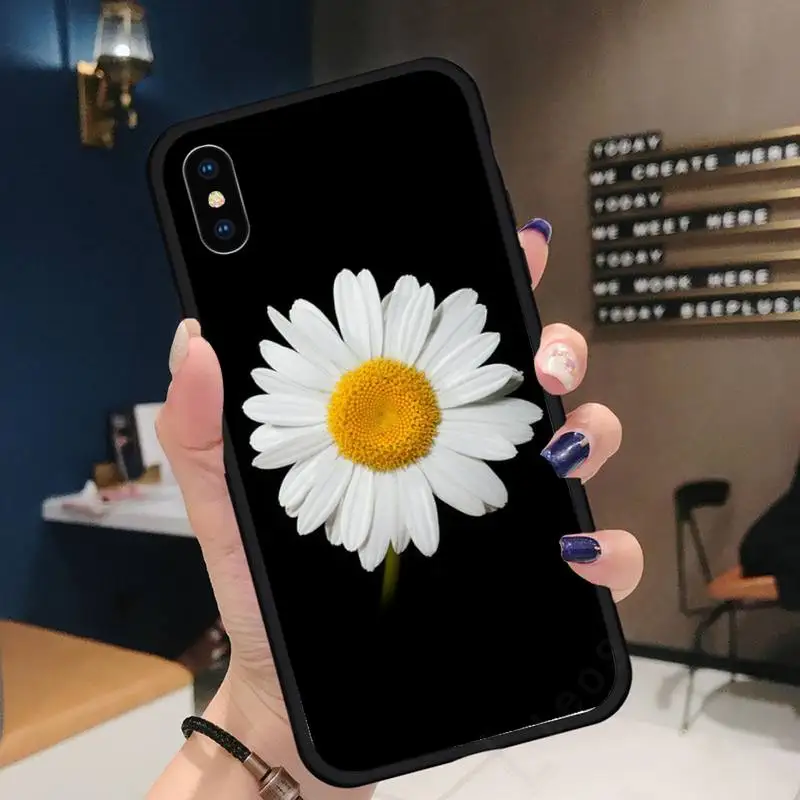 

daisy chrysanthemum flower cover Phone Case for iPhone 11 12 pro XS MAX 8 7 6 6S Plus X 5S SE 2020 XR