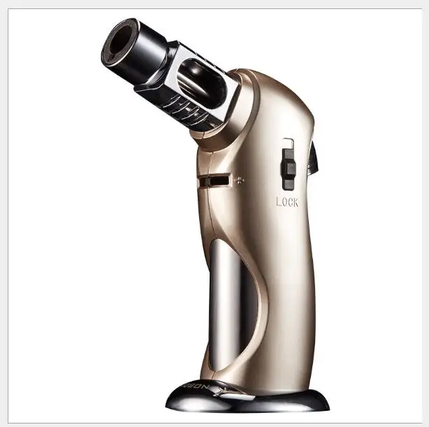 Новинка газовая надувная Зажигалка jobon ветрозащитная струйная для сигар