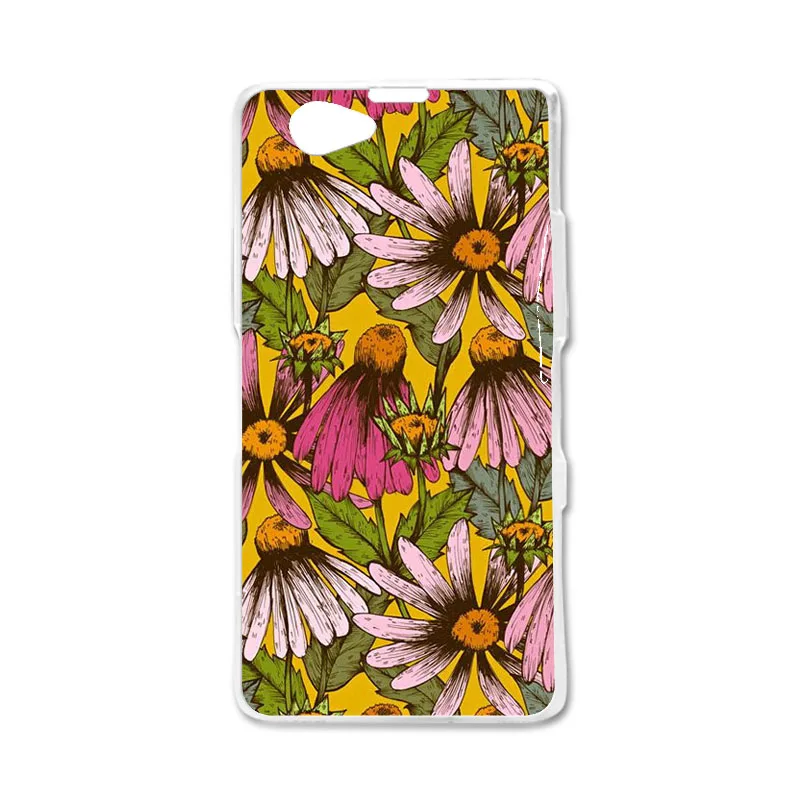 ТПУ чехол s для sony Z1 Mini чехол с рисунком мягкий силиконовый чехол для sony Xperia Z1 Compact D5503 Z1 Mini M51W 4,3 дюймов Чехол - Цвет: Q025