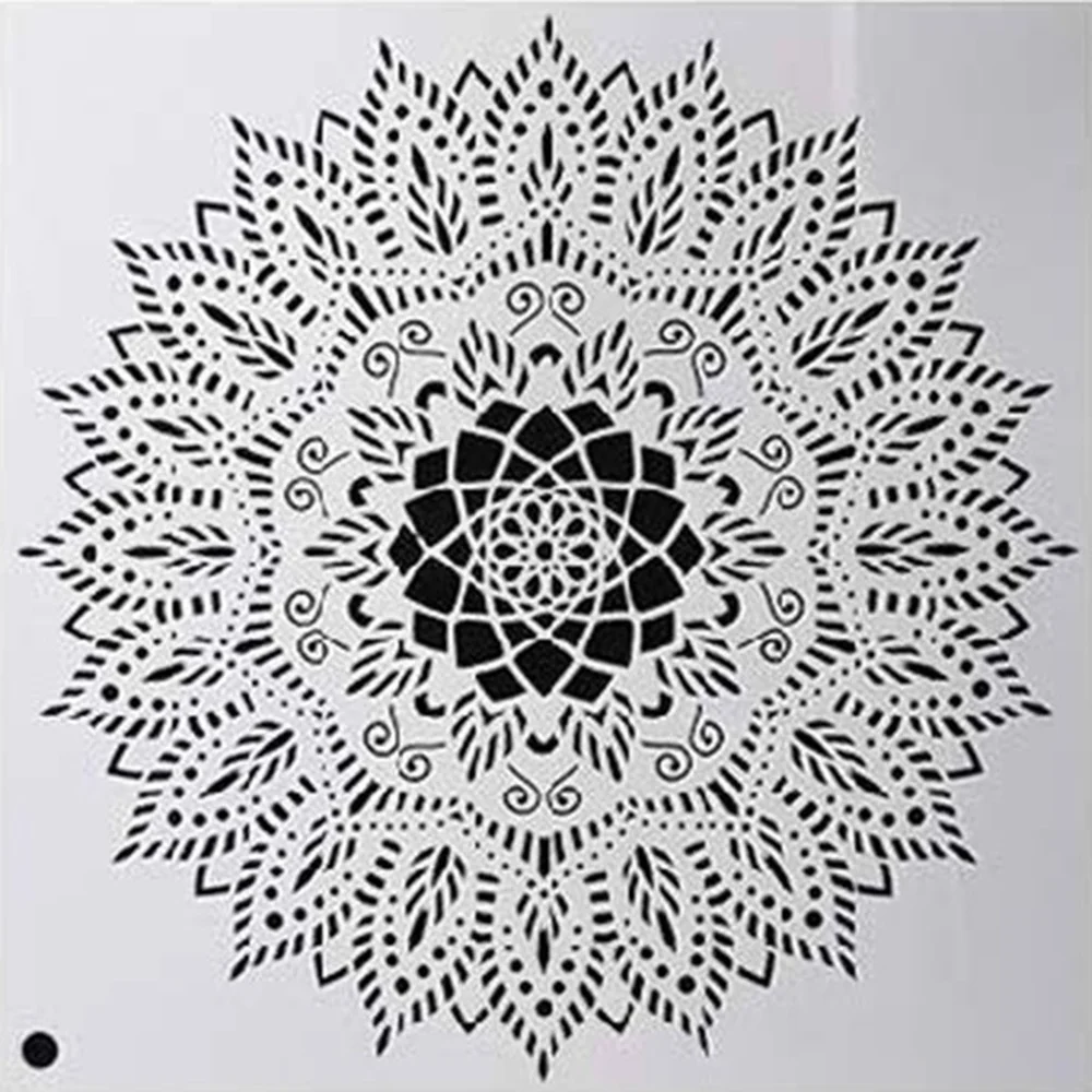 DIY ремесленные Многослойные трафареты для краски мандалы на деревянных стенах