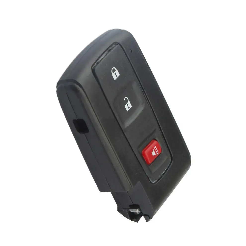 Черный 2 + 1 кнопки авто ключ оболочки Fob дистанционный чехол Замена для 2004 2009 Toyota