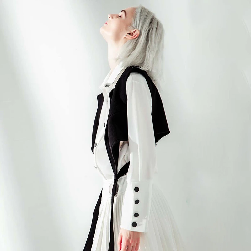 Женский комплект из двух предметов TWOTWINSTYLE рубашка с отложным воротником и