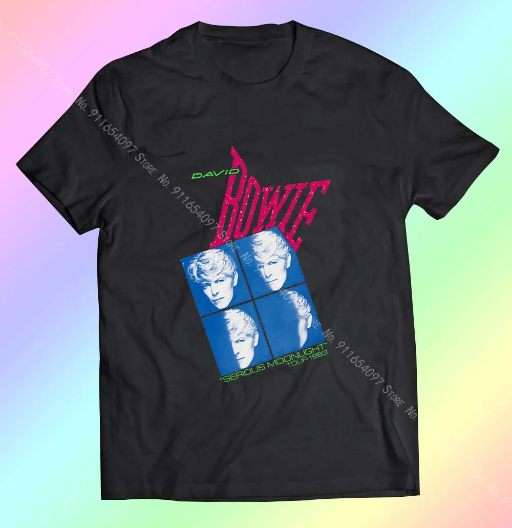 David Bowie 1983 серьезный лунный свет обогреватель шеи линия детской одежды одежда из