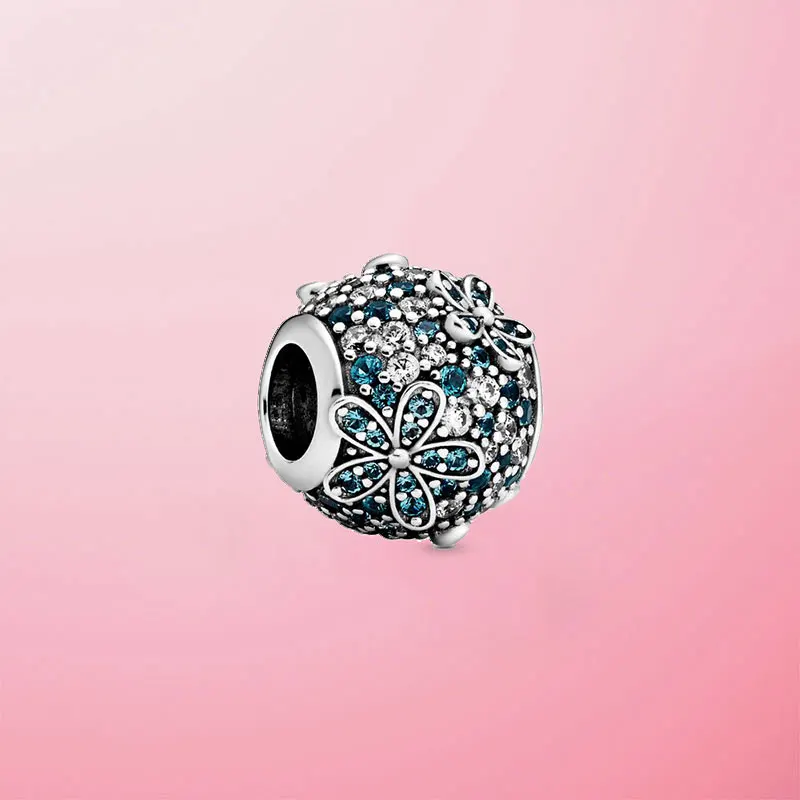 Одежда высшего качества 925 стерлингового серебра цвета морской волны проложить