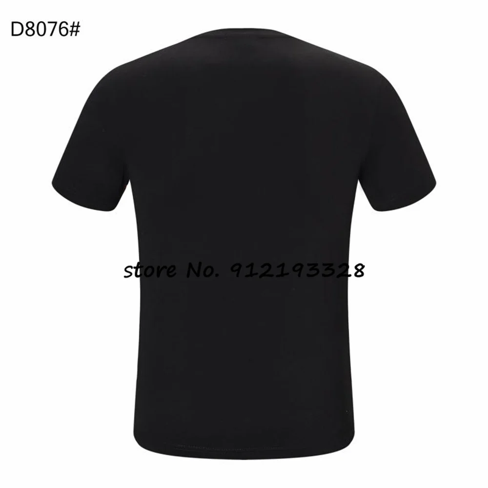 

Dsquared2 T-Shirt D2 Men Women Print Tees Dsq2 Short Sleeve D8076