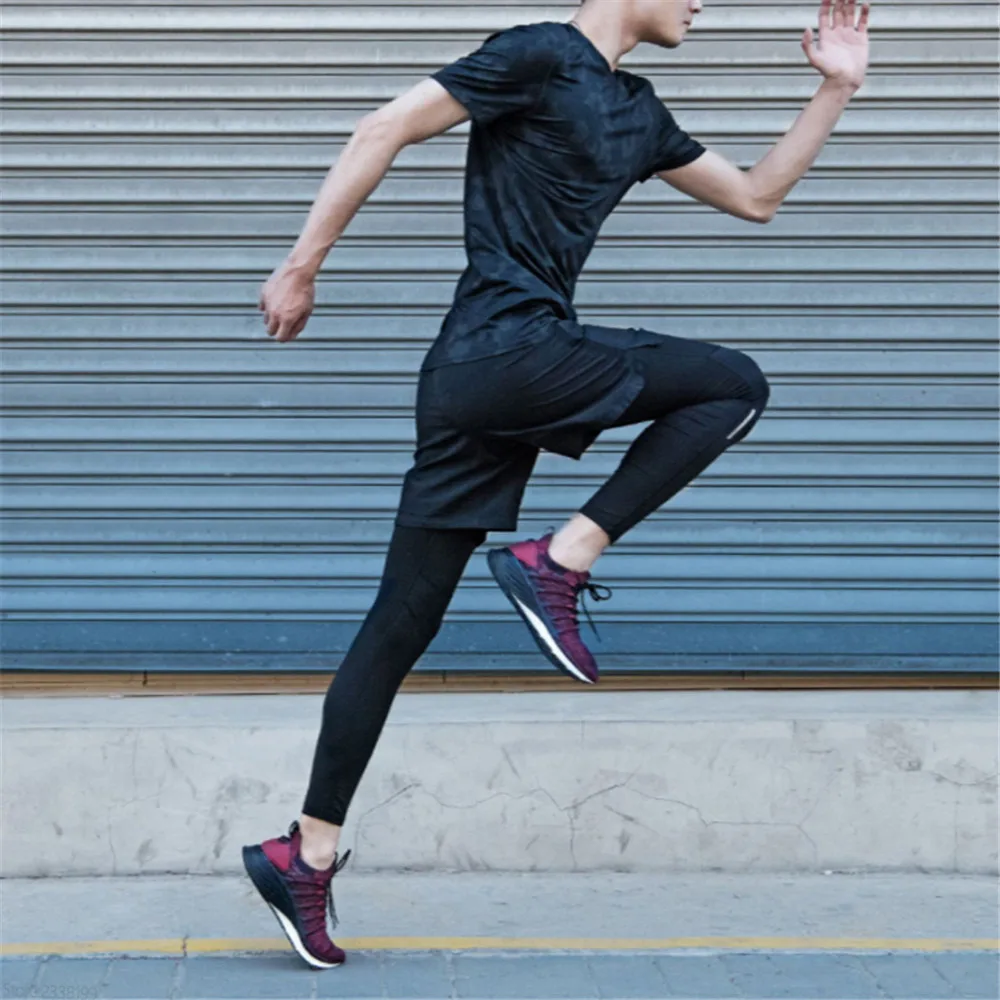 Оригинальные Xiaomi mi jia Sneaker 3 Shoes 3th мужские спортивные кроссовки для бега Новинка Uni-Moulding 2,0 удобные и Нескользящие