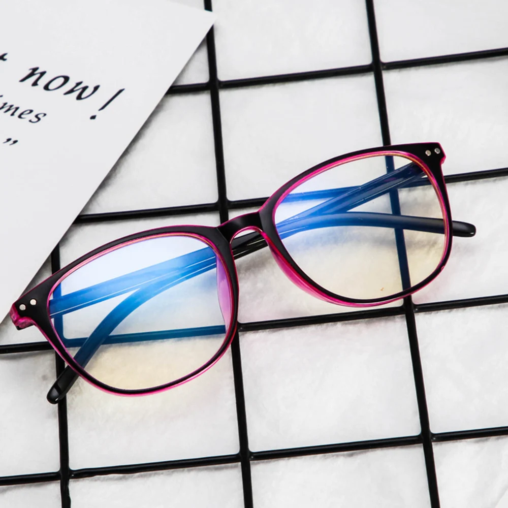 

Unisex Retro Anti Blue Light Computer Eyewear Frame For Women&men Hd Optical Spectacle Glasses Eyeglasses Frame