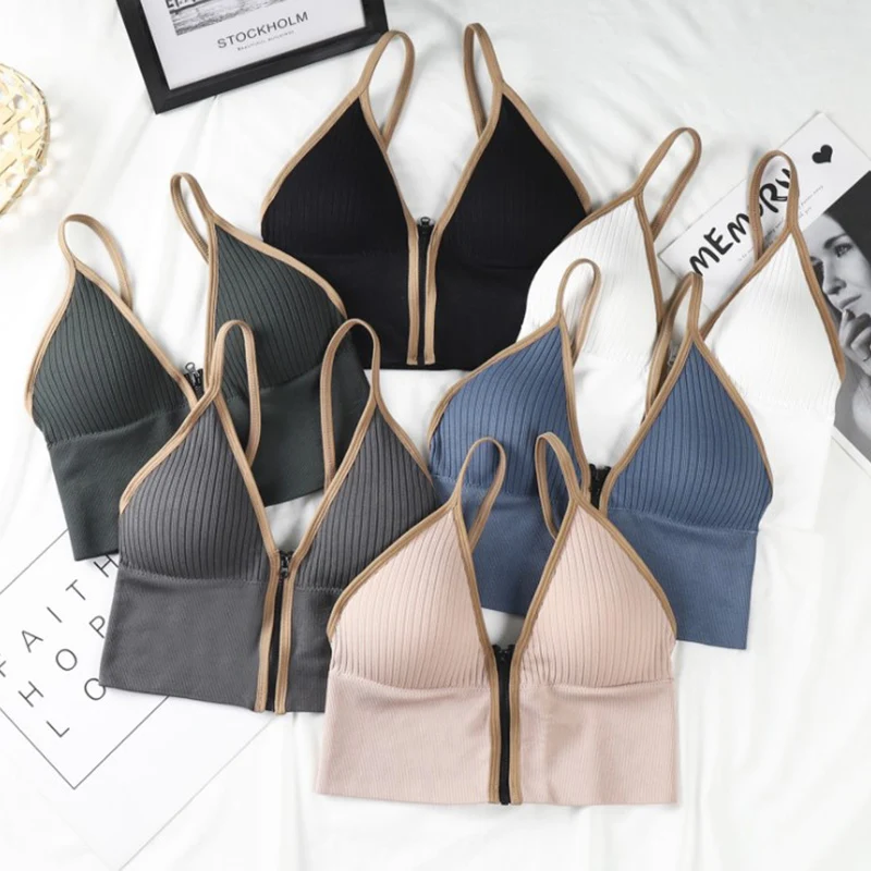 

1 шт. полосатые укороченные топы, облегающий топ на бретелях-спагетти, женский бюстгальтер со встроенным бюстгальтером, универсальная майка...