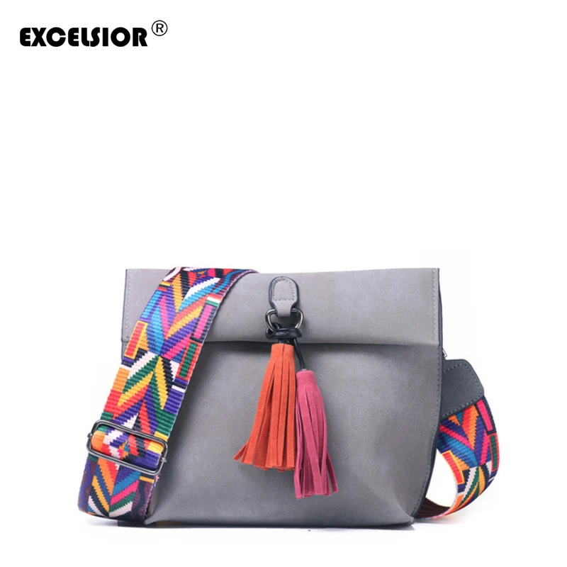 PU leather women bag tassel bag women crossbody sale bag women crossbody bag High quality