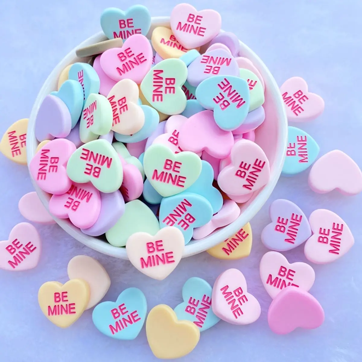 

20Pcs Cute Plastic Mixed Heart Flatback Cabochon Scrapbook Kawaii DIY Embellishments Accessories Arts,Crafts & Sewing