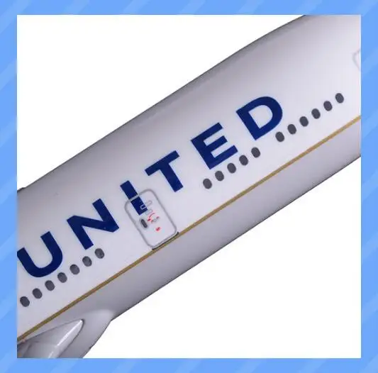 47 см модель самолета Боинг 777 авиакомпании США Канада авиалинии из смолы