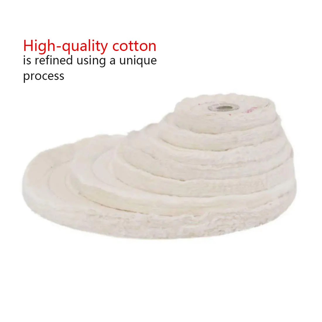 

Fluff polishing wheel Gold and silver Jewelry mirror polishing grin polishing wheel Polishing wheel cloth cotton pearl white