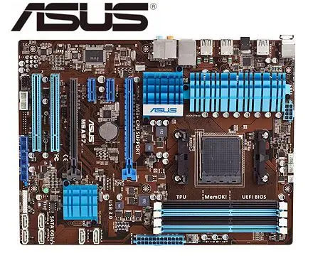 Материнская плата ASUS M5A97 разъем AM3+ DDR3 32 Гб USB2.0 USB3.0 SATA3 970 рабочего Материнская плата