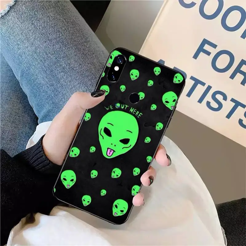 

E.T. Alien funny cute cartoon pattern Phone Case For Xiaomi Redmi note 7 8 9 t max3 s 10 pro lite coque funda shell cover