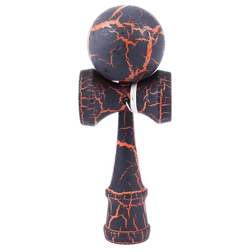 Полный Crackle деревянный шар Kendama образование традиционная игра игрушка