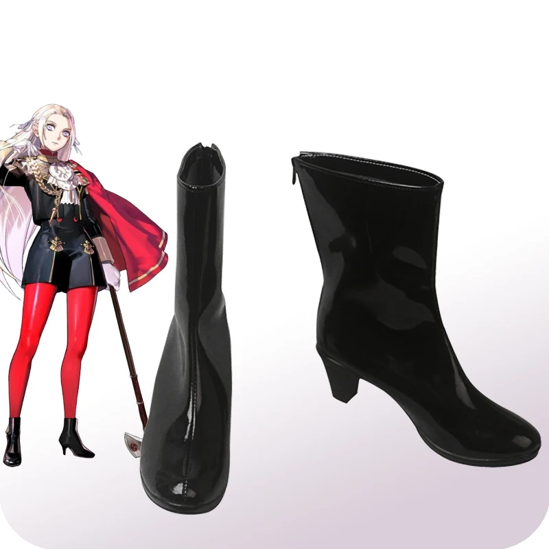 

Fire Emblem Three Houses Edelgard Von Hresvelgr Cosplay Shoes Adult Byleth Claude von Regan Cosplay Boots For Halloween Carnival