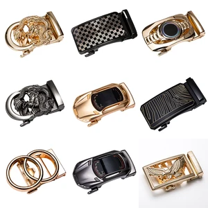 Hi-Tie брендовый дизайнерский кожаный ремень с пряжкой для мужчин, серебристый, золотой ремень для головы, кожаный ремень с надписью, пряжка ремня с изображением животного, автоматический