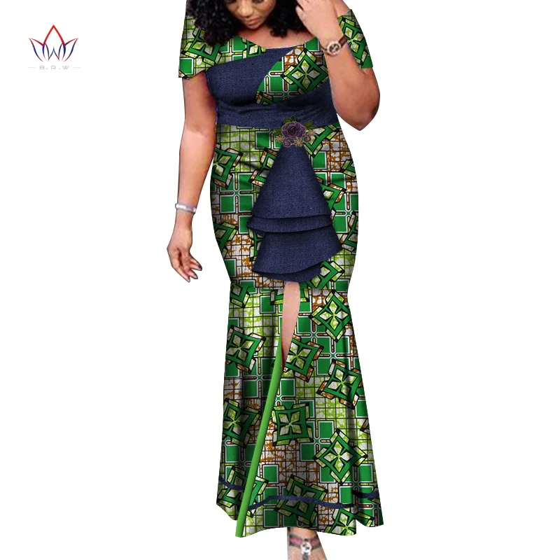Африканские платья для женщин модное длинное вечернее сексуальное платье Дашики