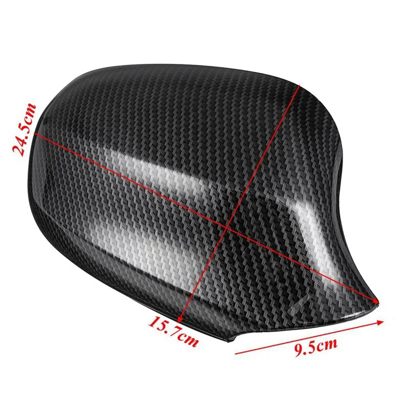 

For BMW E90 2009-2011 Farbon FiberColor Mirror CaseRearviewMirror Case Mirror Cover Housing