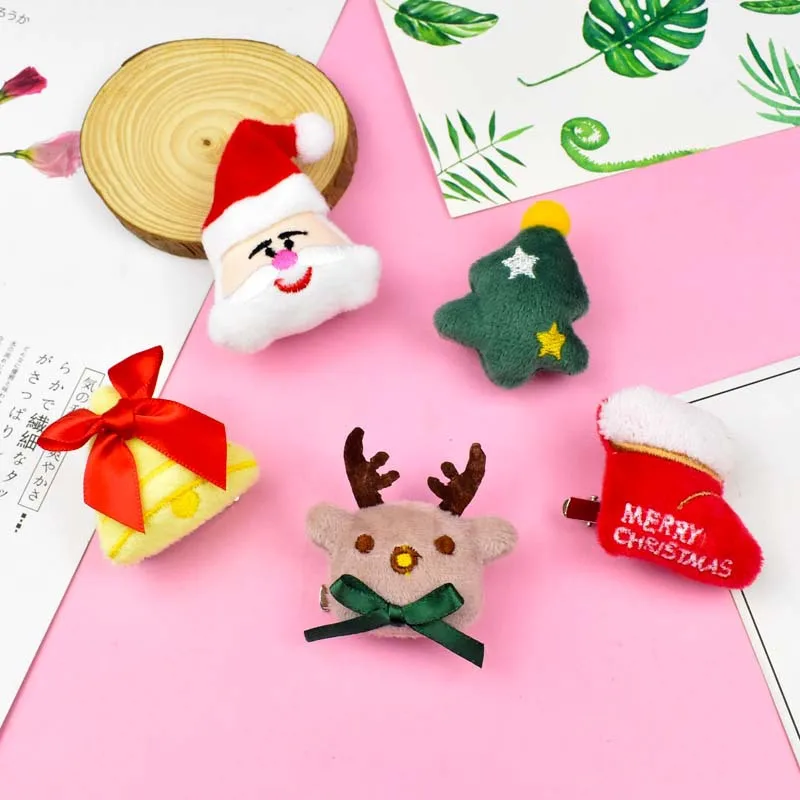 Christmas Pin Hairpin Clip Hair Hairband Barrette Headdress Accessories Beauty Styling Tools Holiday Gift |
