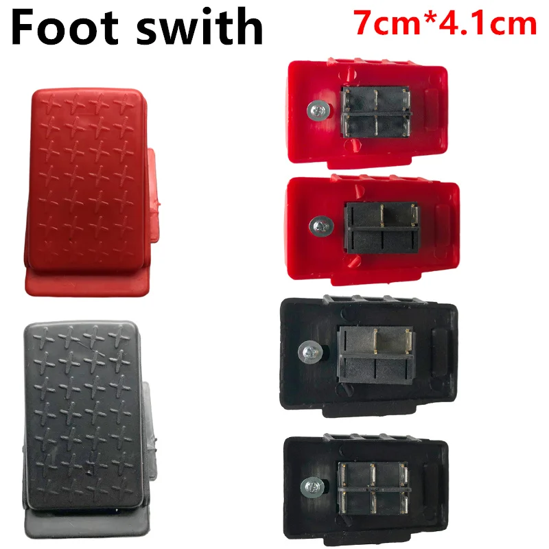 

Children's electric car auto reset foot switch, baby electric car throttle switch motorcycle power start switch