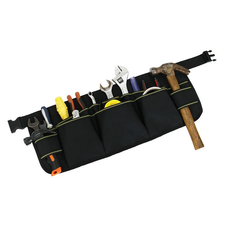 600D ткань Оксфорд сумка для инструментов портативный несколько карманов регулируемый деревообрабатывающий электрик Инструменты для ремон... от AliExpress WW