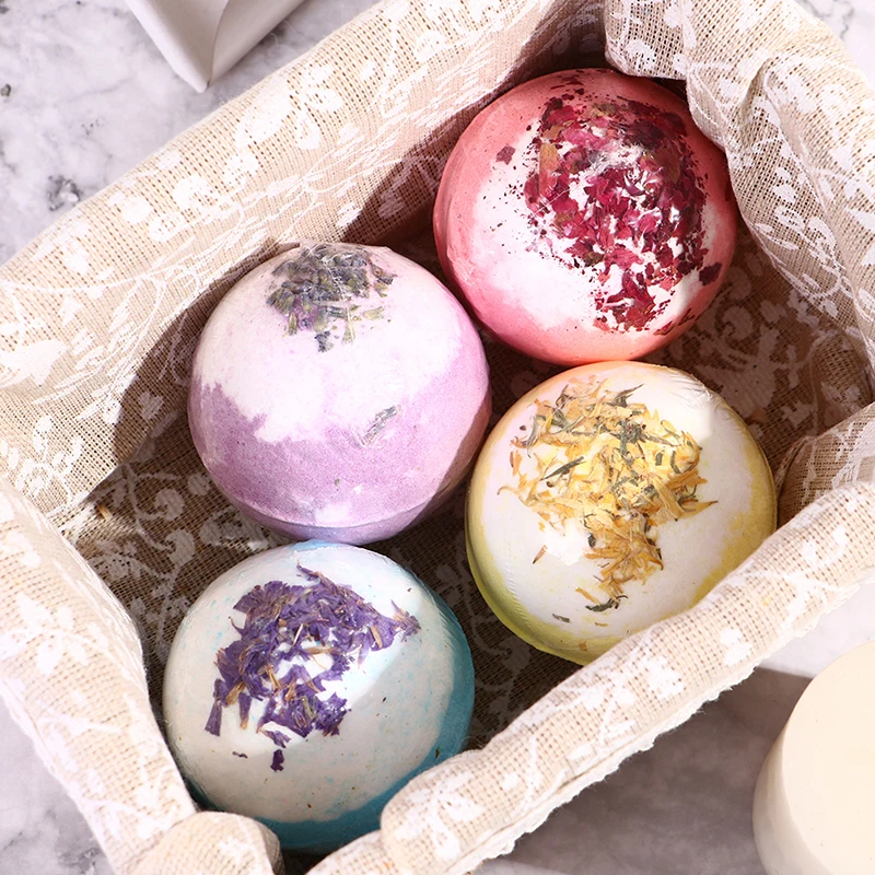 100 г эфирное масло в виде лепестков Соль для ванн ухода за телом шар из пенопласта