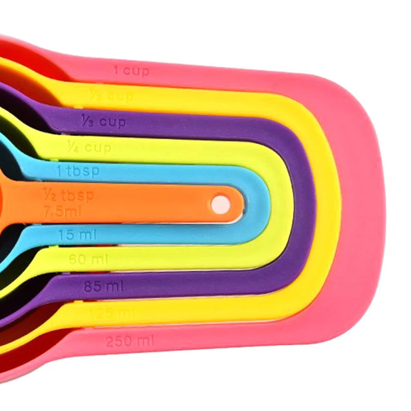 

6pcs Kitchen Measuring Spoons Teaspoon Coffee Sugar Scoop Cake Baking Flour Measuring Cups Kitchen Cooking Tools measuring cups