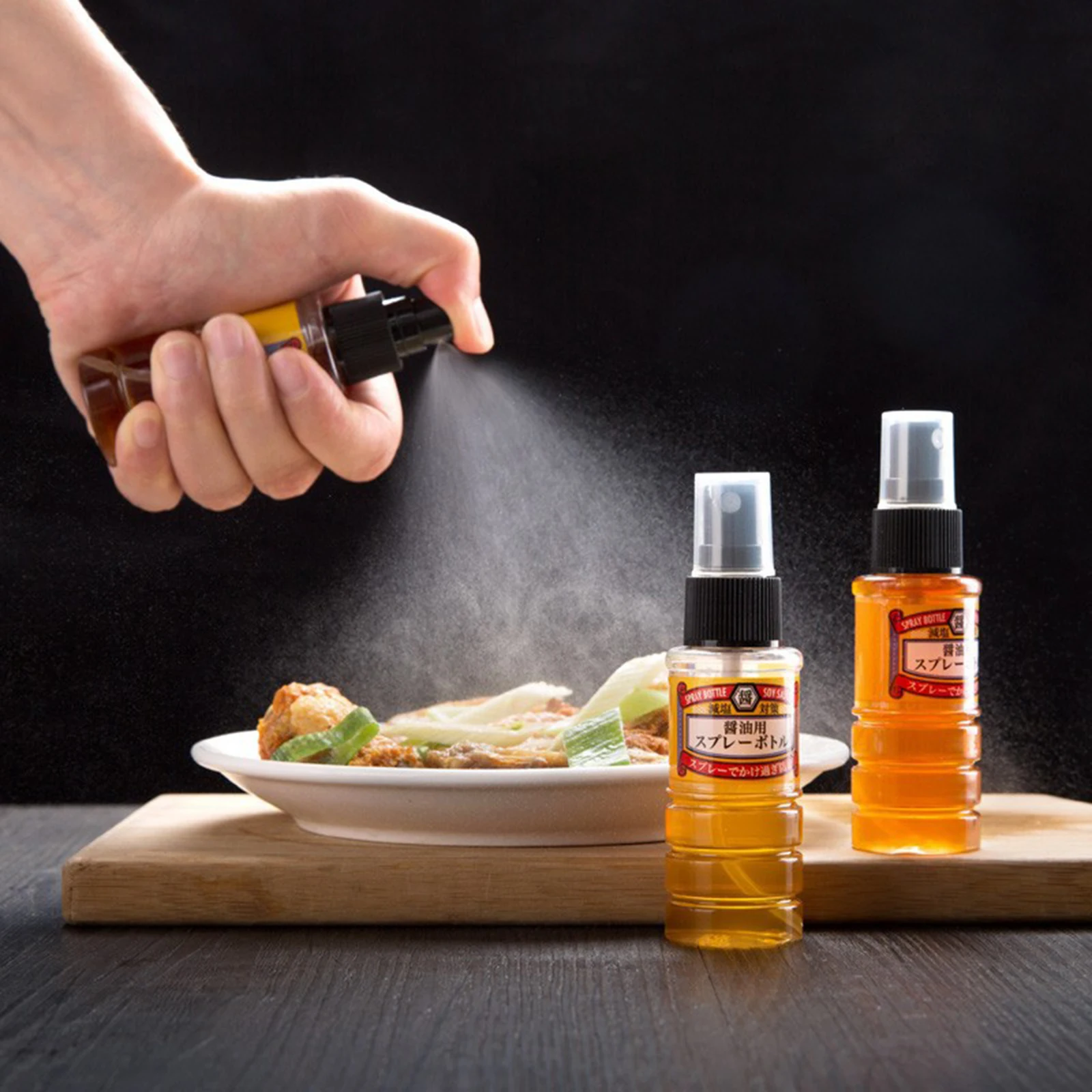 Переносной спрей бутылки оливковое масло уксус соевый соус с пульверизаторами