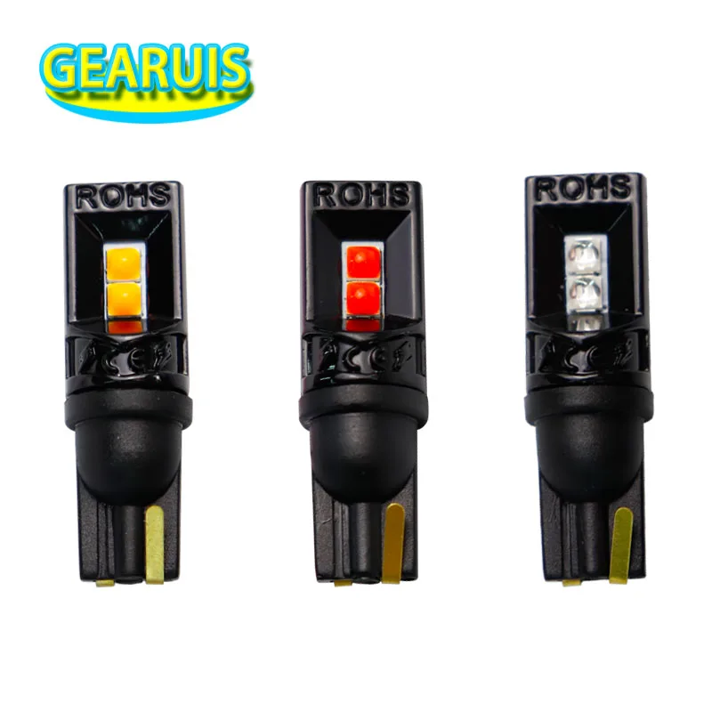 

100 шт. T10 canbus convext 3030 светодиодный 4 smd W5W для чтения интерьера автомобиля без ошибок светодиодный светильник для парковки автомобиля боковой светильник сигнальный светильник s 12V