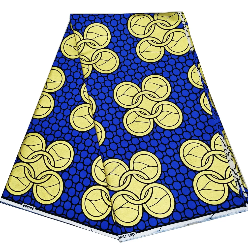 Африканский стиль высокое качество Чистый хлопок Анкара ткань настоящий воск