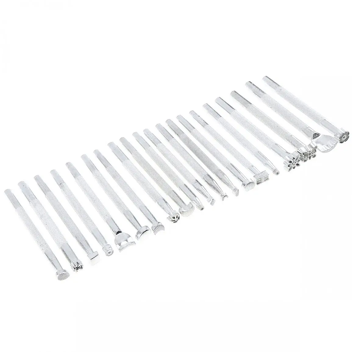 

59pcs DIY Leather Craft Handmade Sewing Stitching Punch Carving Work Kit Set Saddle Groover Leather Craft Kit Practical for DIY