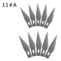 10 pcs one lot 11 wood carving knife blade replacement surgical scalpel blade engraving craft sculpture knife