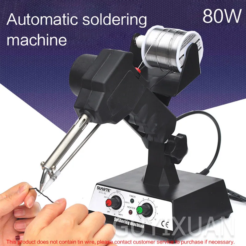 

220V/80W Foot soldering machine Adjustable thermostat electric iron Automatic soldering station Solder gun Spot welding