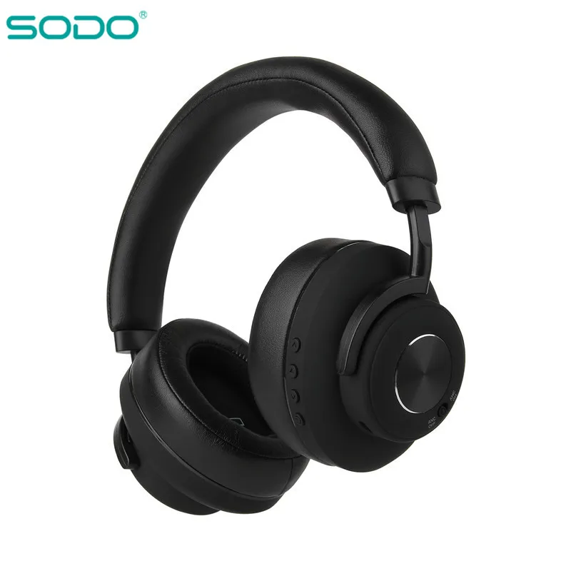 

SODO SD-900ANC Active Noise Cancelling Wireless Headphones HiFi Stereo Bluetooth-compatible 5.0 Headphones with Mic Support TF