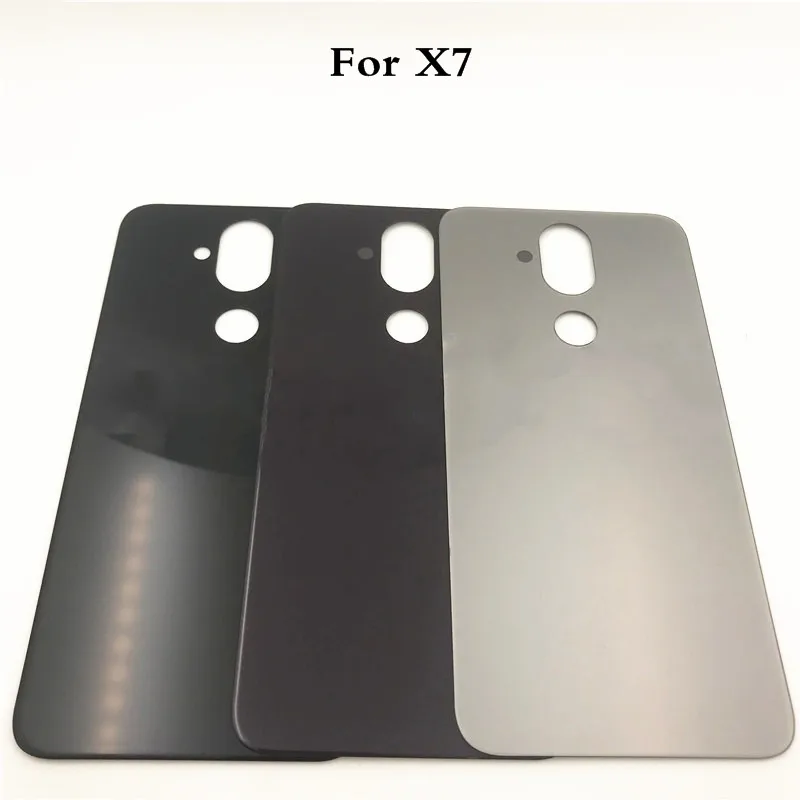 

New For Nokia 8.1 For Nokia X7 Battery Back Cover Rear Housing Rear Door Back Glass Panel Spare Parts