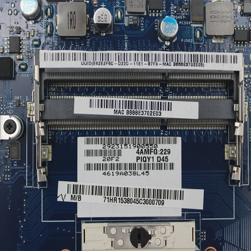 Материнская плата LA-6882P Y570 для ноутбука lenovo Y570, материнская плата PIQY1 LA-6882P GeForce GT555M, материнская плата протестирована