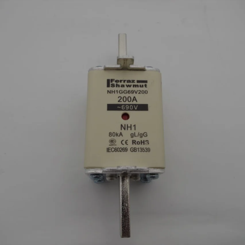 

Полупроводниковые предохранители NH1GG69V200 200A 690V трансформатор для защиты от перегрузки