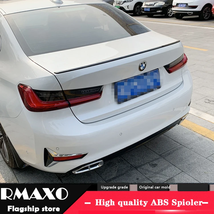 Спойлер для G20 G28 2020 2021 BMW 3 series 320i 325li 328i PKS АБС пластик цвет заднего крыла